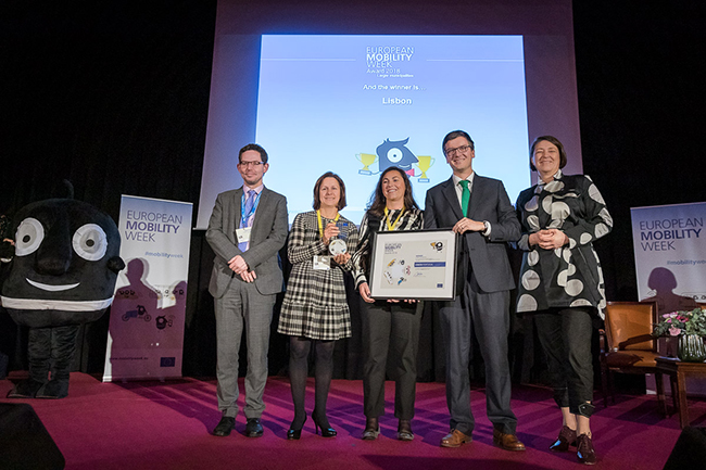 Лисабон, Линдау и Манчестър бяха обявени за победители в конкурс за европейска устойчива мобилност за 2018 г.